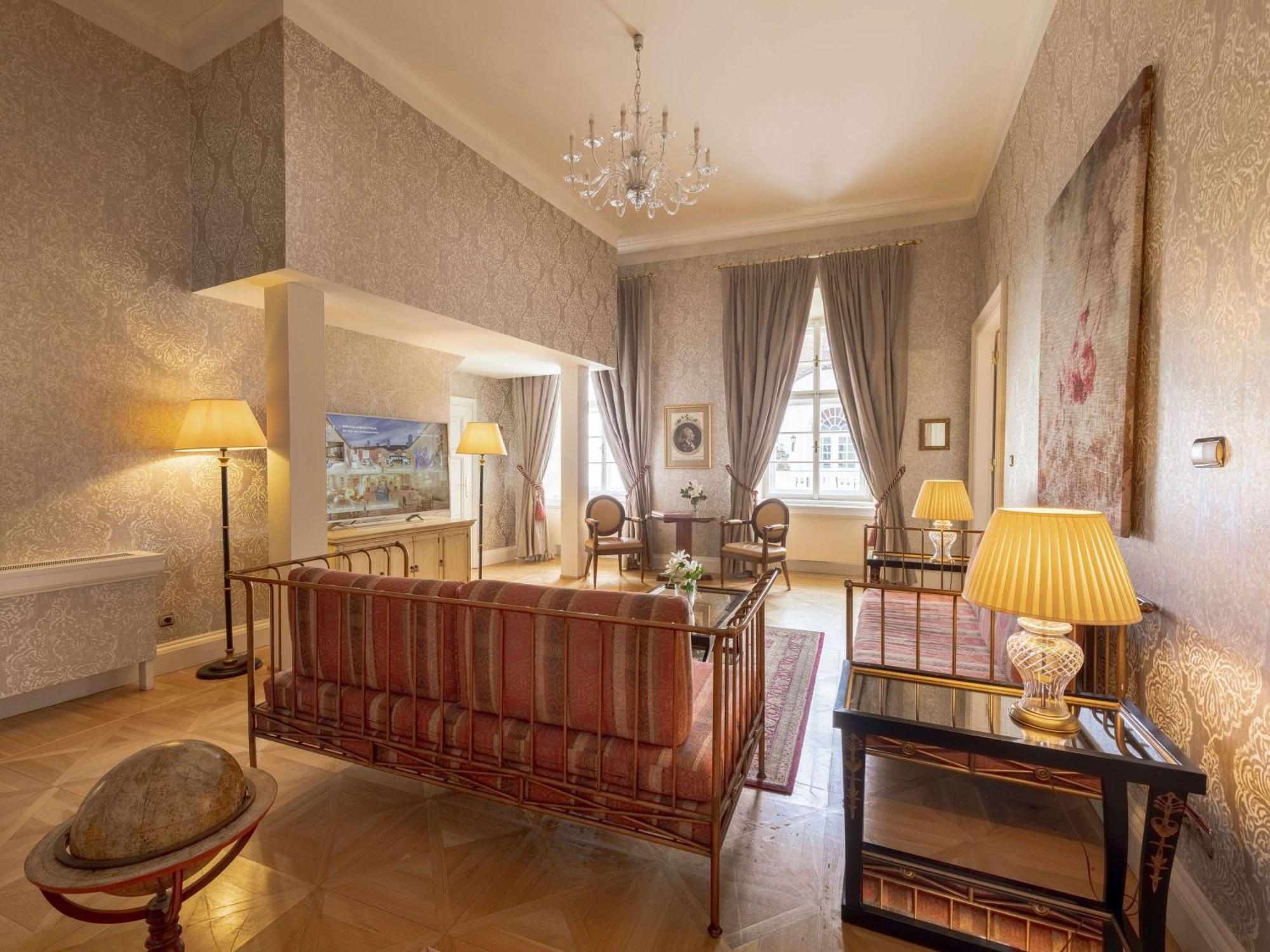 The Mozart Prague Hotel Bagian luar foto