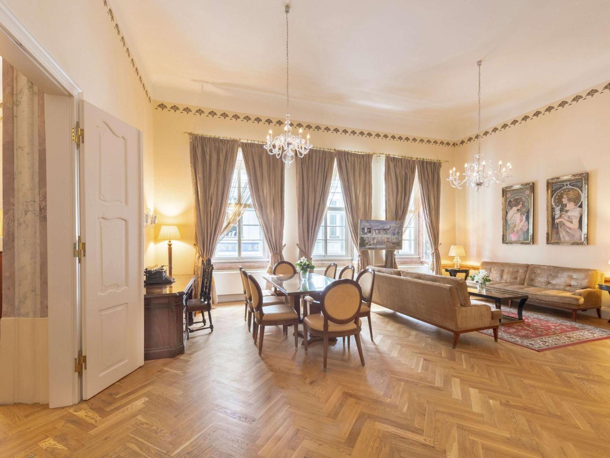 The Mozart Prague Hotel Bagian luar foto