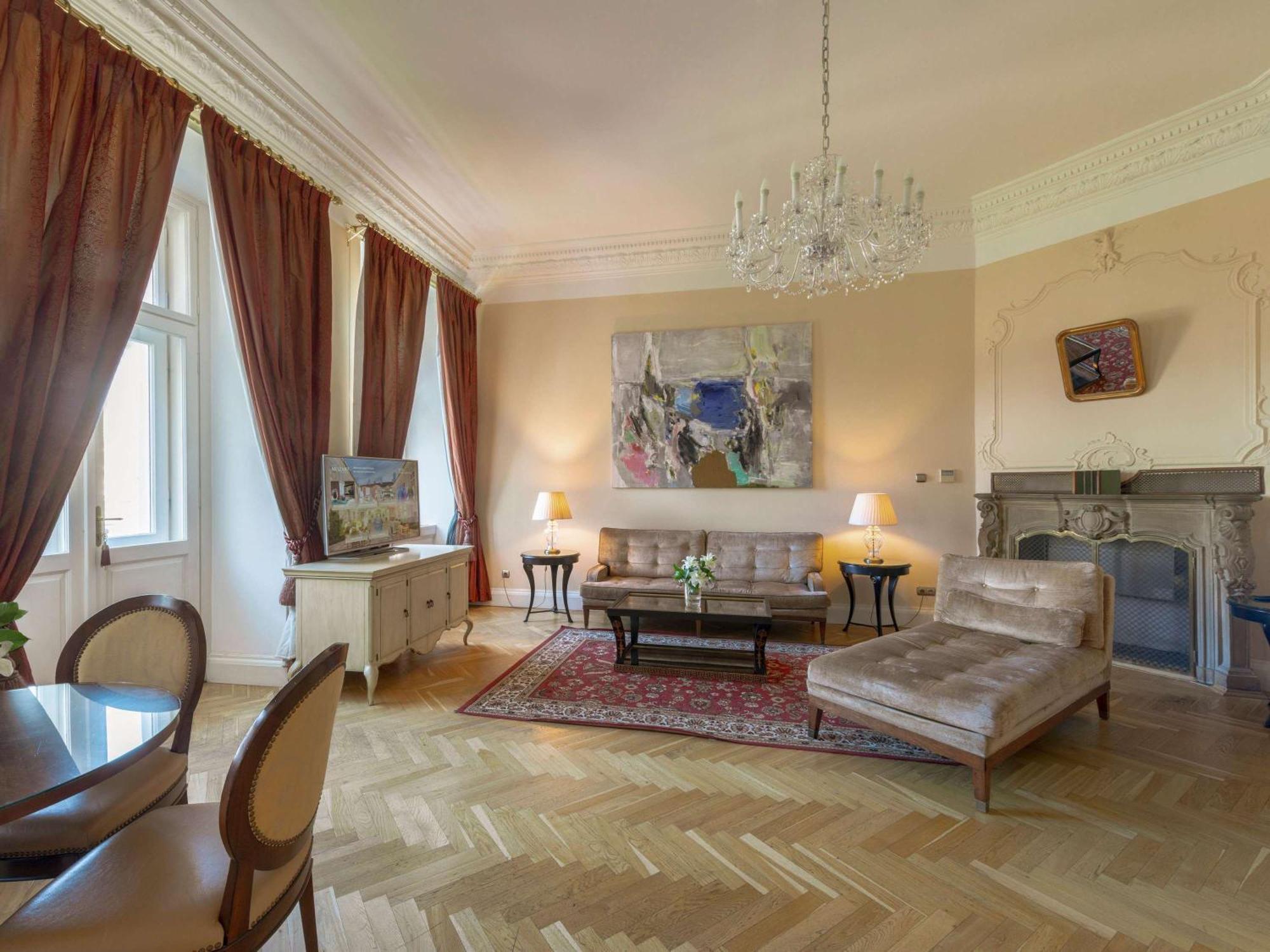 The Mozart Prague Hotel Bagian luar foto