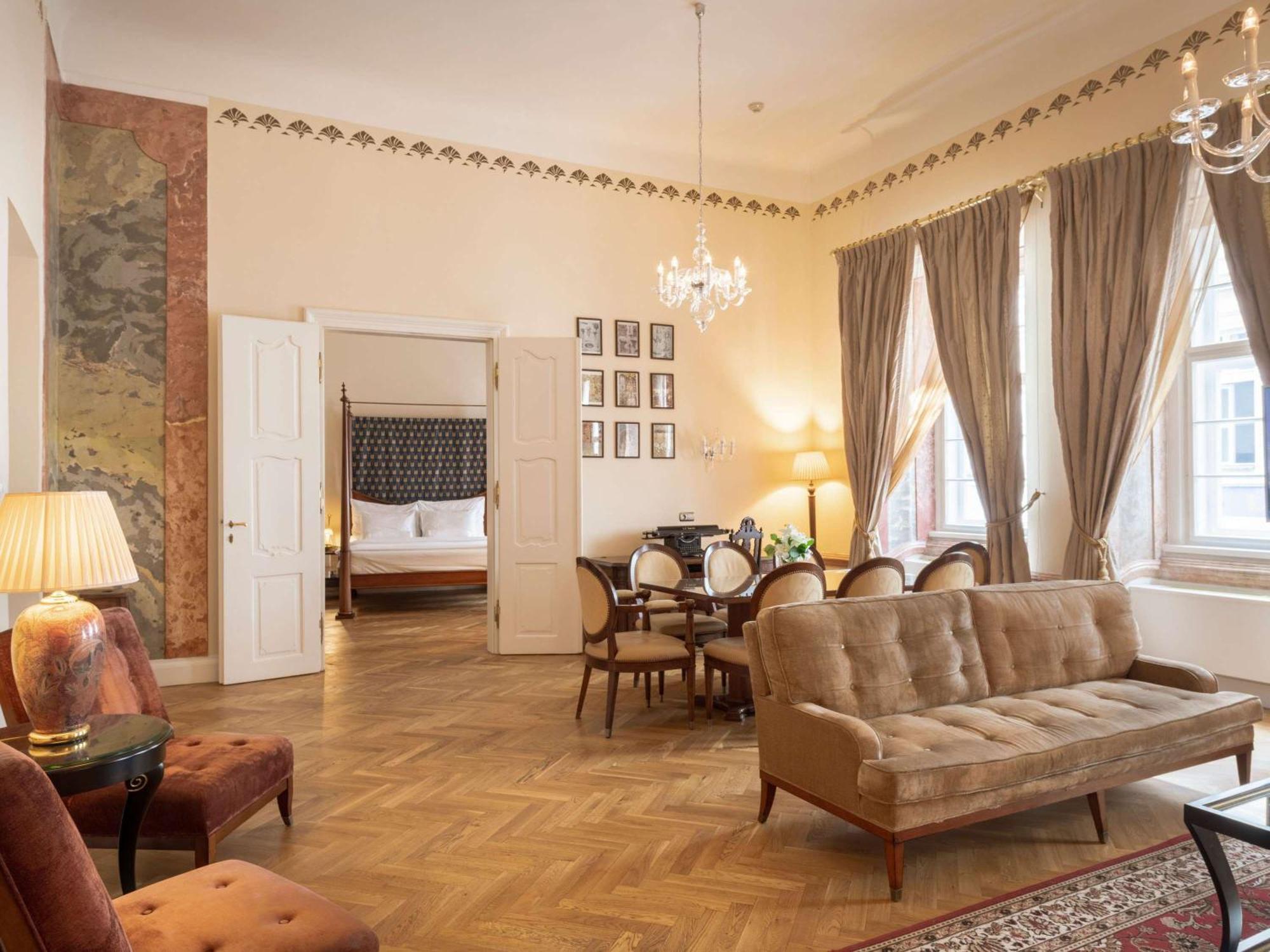 The Mozart Prague Hotel Bagian luar foto