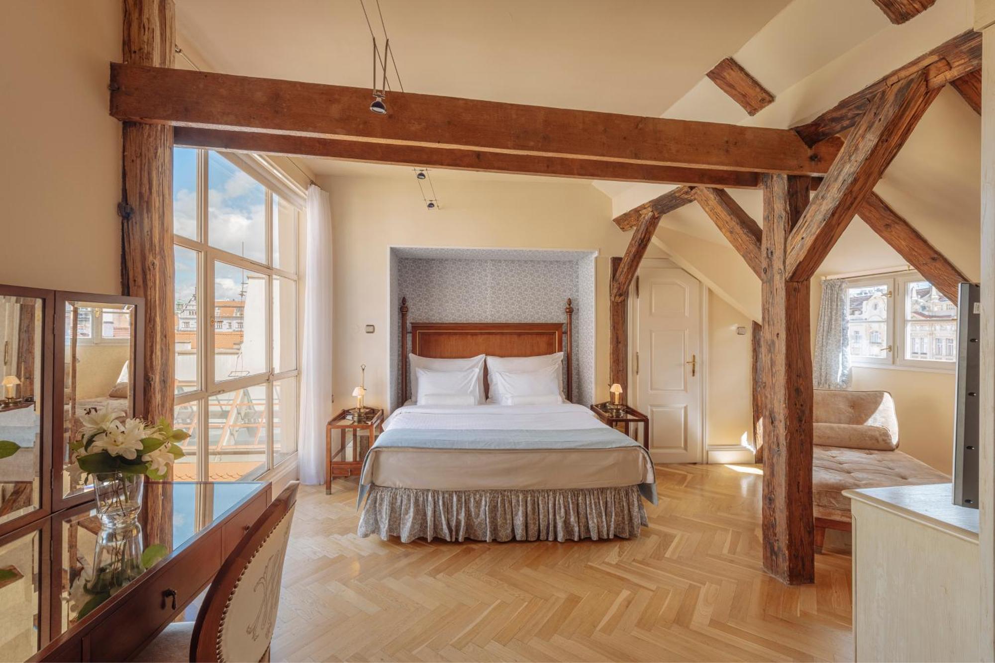 The Mozart Prague Hotel Bagian luar foto